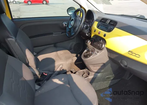 2012 Fiat 500 Pop z USA, uszkodzony, nr VIN 3C3CFFAR5CT277329